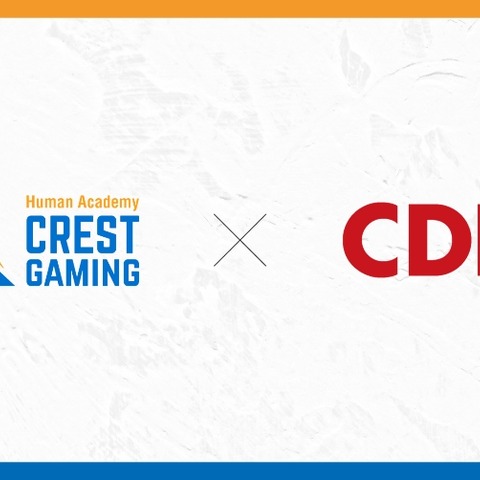 ヒューマンアカデミーのeスポーツチーム「CREST GAMING」、製造系人材派遣事業のCDPとスポンサー契約を締結 画像