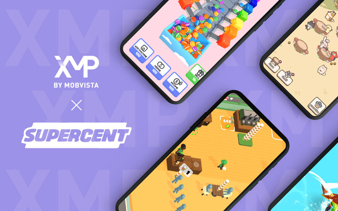 Supercentが「XMP」の活用でハイパーカジュアルゲーム市場で躍進する手法を紹介