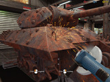戦車修理シム『Tank Mechanic Simulator』DMCA侵害によりSteamストアから削除―「オリジナル製作されたマウス戦車の内装」を許可なく使用 画像
