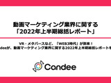 これからはVR／メタバースの時代がくる―Candeeが動画マーケティング業界2022年上半期の総括レポートを発表 画像